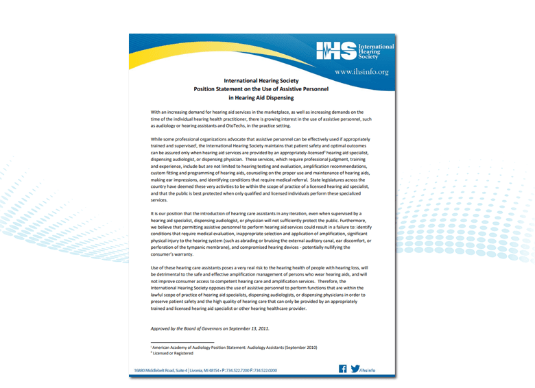 position statement preview