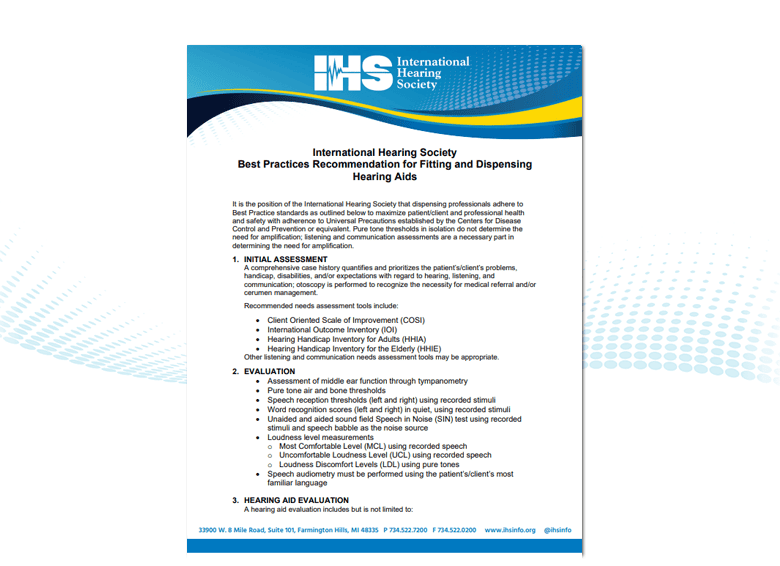 best practices first page