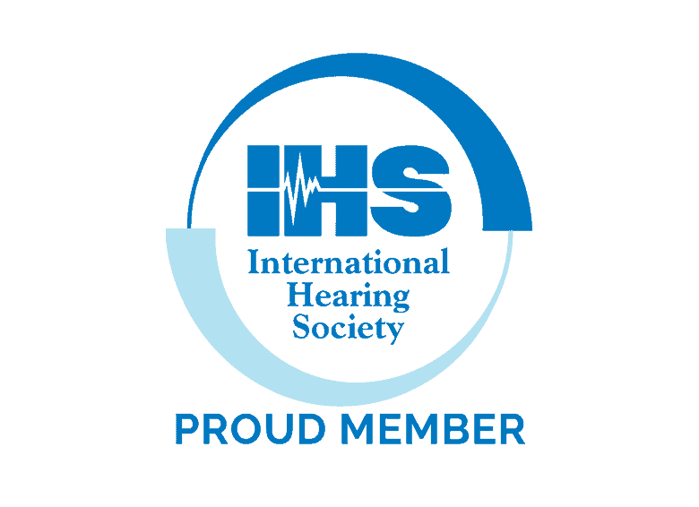 International Hearing Society (IHS) proud member logo