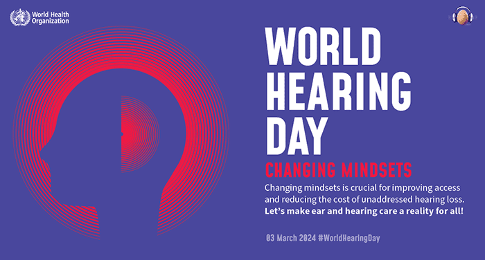 World Hearing Day banner