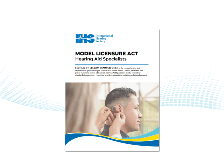 Model Licensure Act Cover