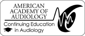American Academy of Audiology icon of continuing education in audiology