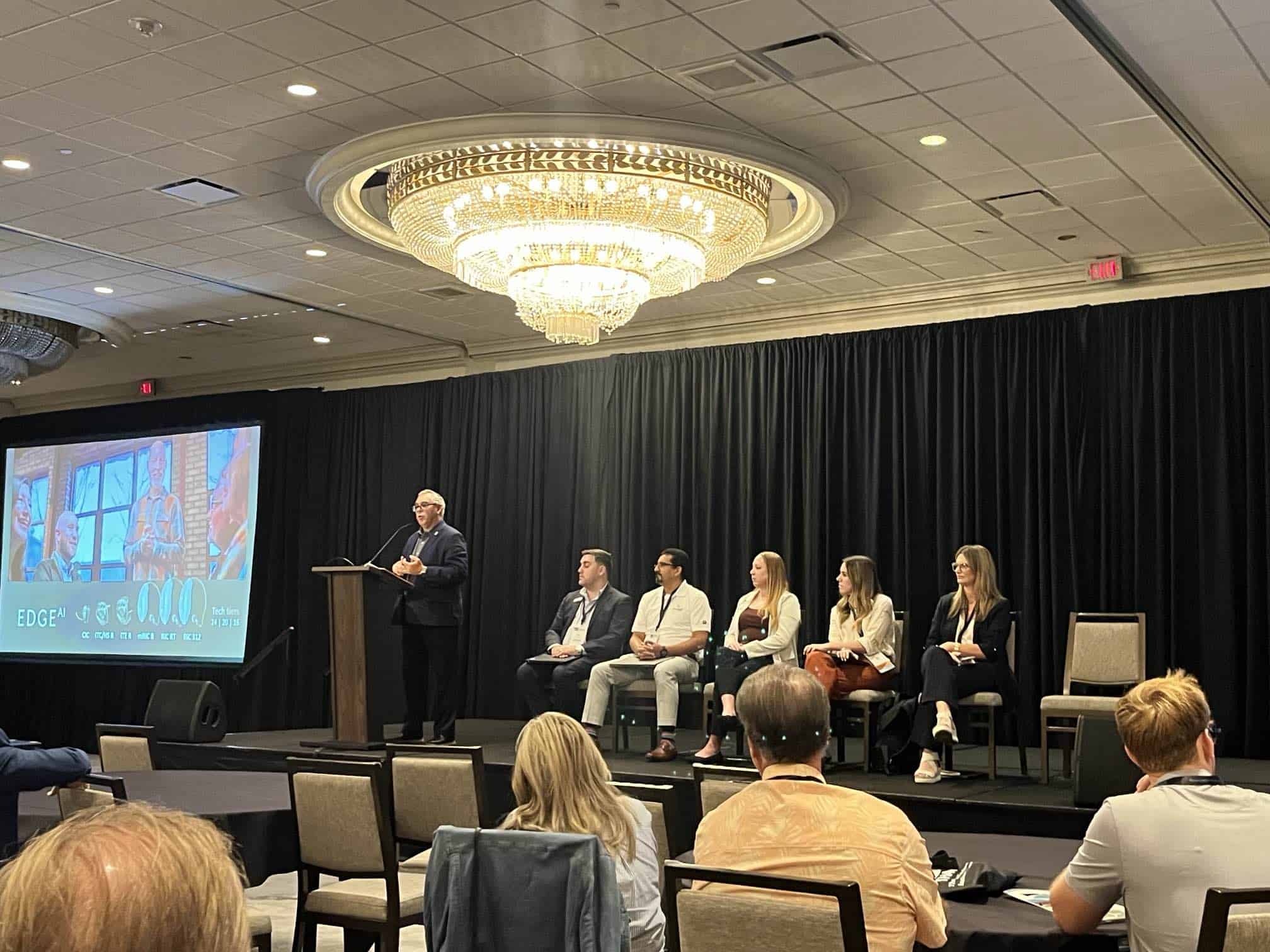 speaker at a chapter event