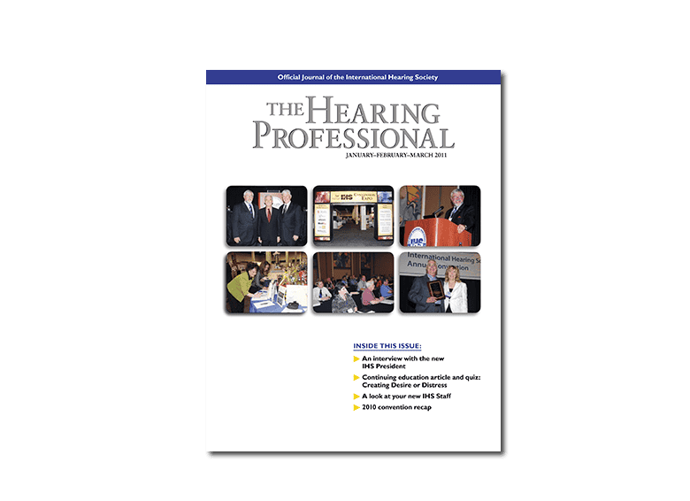 The Hearing Professional cover