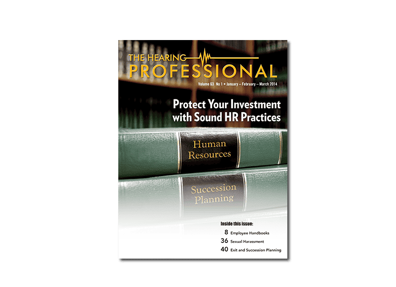 The Hearing Professional cover