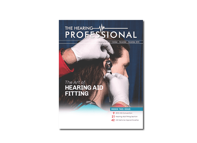 The Hearing Professional cover
