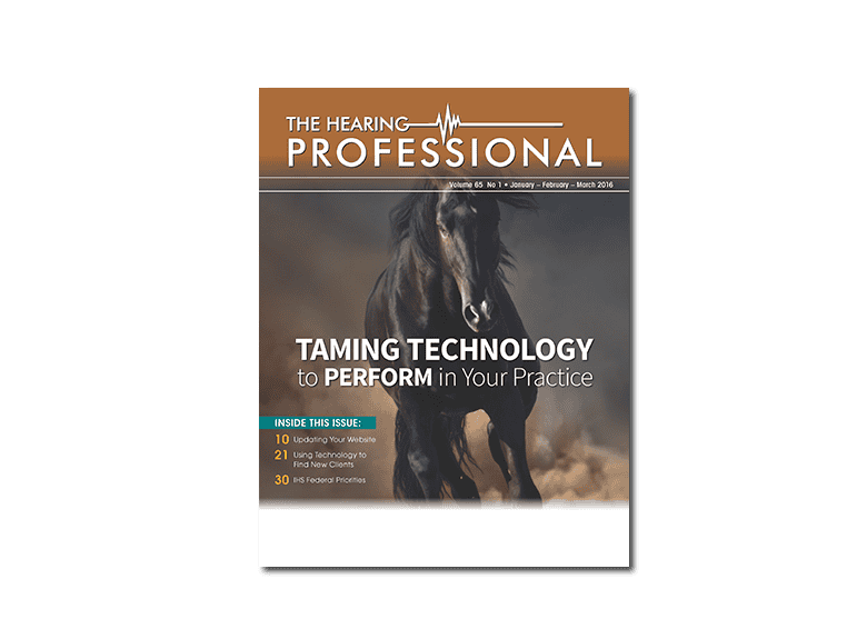 The Hearing Professional cover