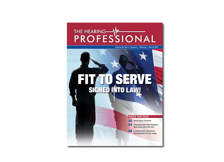 The Hearing Professional cover