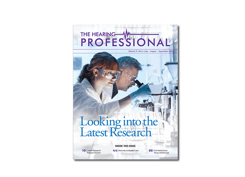 The Hearing Professional cover