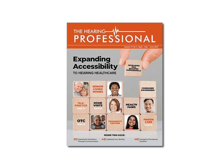 The Hearing Professional cover