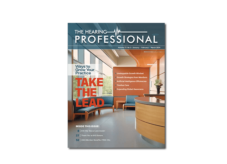 The Hearing Professional cover