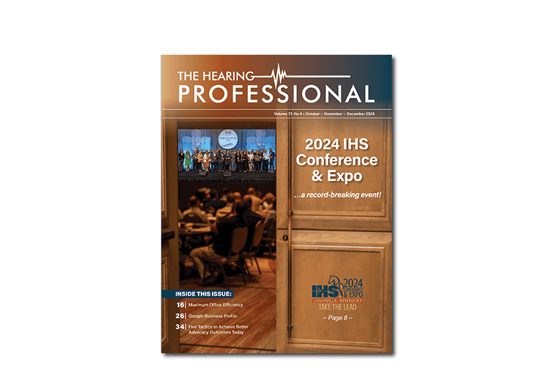 The Hearing Professional cover