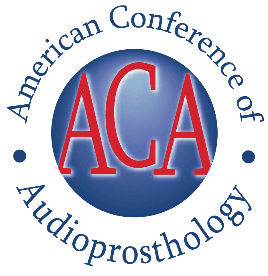 American Conference of Audioprosthology logo