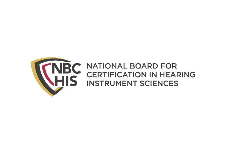 National Board for Certification in Hearing Intrument Sciences (NBC-HIS) logo
