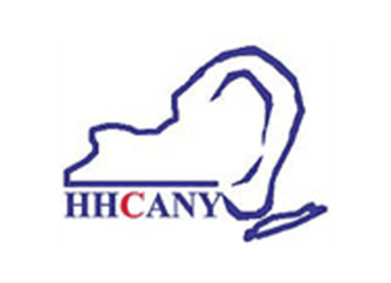 IHS New York Chapter logo featuring an outline of New York with IHS branding.
