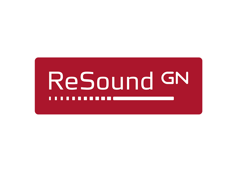 ReSound GN logo with a progress bar